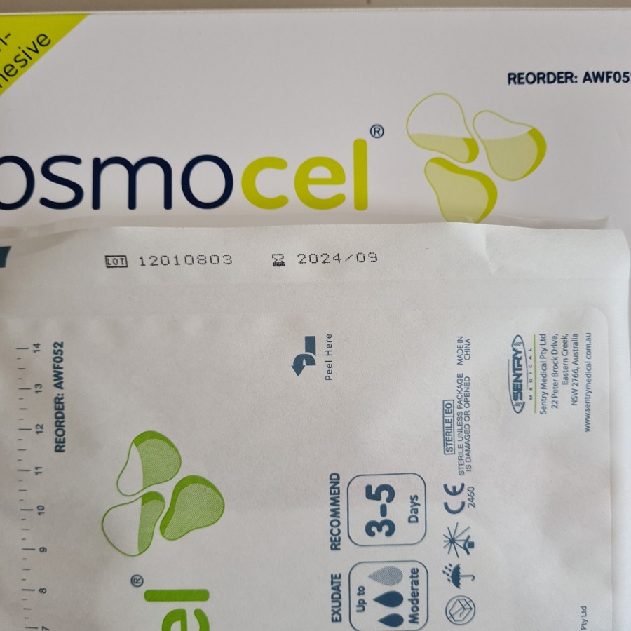 Osmocel Hydroporous Foam Non Adhesive 10cm x 10cm