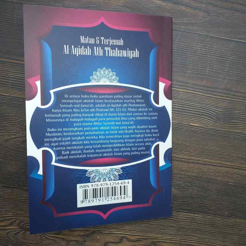 Buku Saku Matan &amp; Terjemah Al-Aqidah Ath-Thahawiyah - Darul Haq