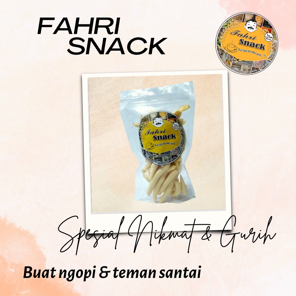 

Fahri Snack - Stick Gabus Keju, pilus Keju murah