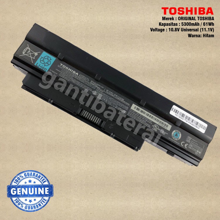 Baterai Toshiba NB510 NB520 NB200 T210 NB500 T215