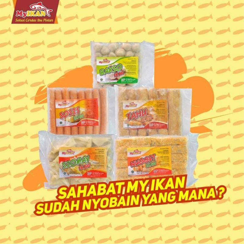 

Nugget Baso Tahu Sosis My Ikan frozenfood olahan ikan beku