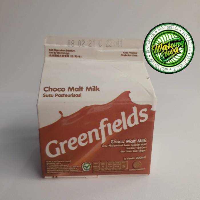 

greenfields fresh milk choco malt 200 ml