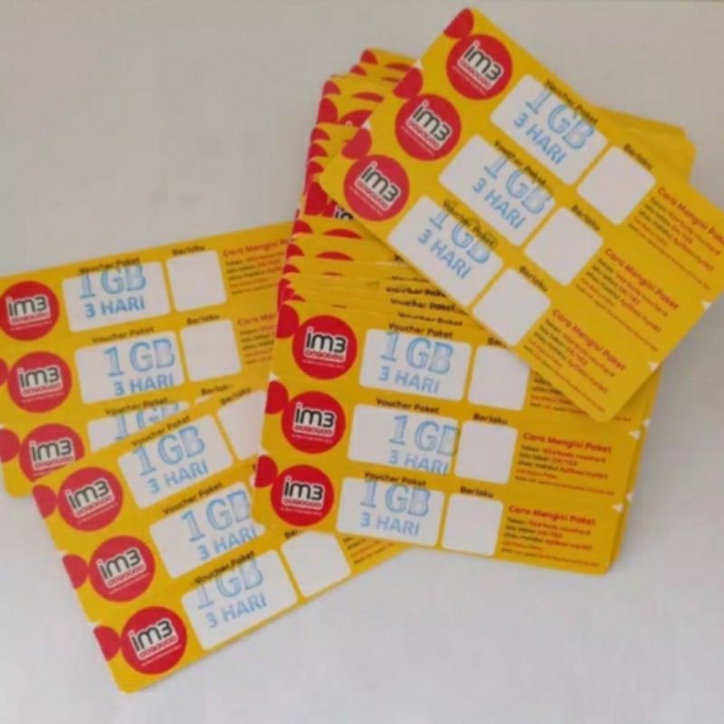 VOCER INDOSAT 1GB 3 HARI