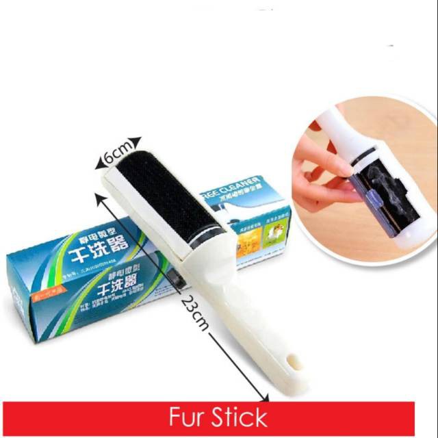 Fur Stick Pembersih Bulu/Dust Remover/Lint Roller Hewan Kucing Anjing