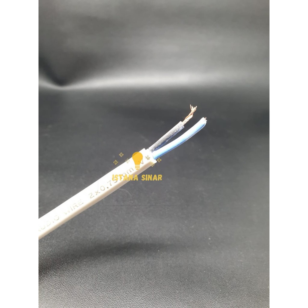 Kabel listrik HY Sypro 2 x 0.75 / Kabel Rambut / Kabel Serabut