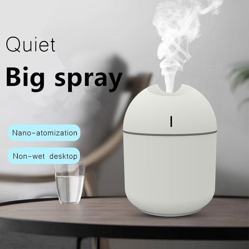 Mini Air Humidifier Aromatherapy LED Light 250ml - G250ml