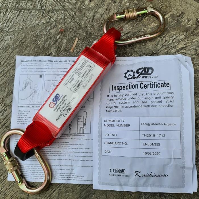 Safety | Absorber Lanyard Safety Pengaman Body Harness Energy Safety