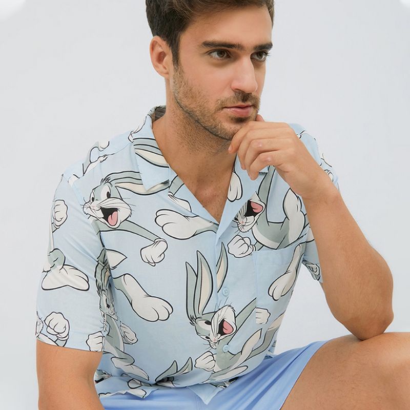kemeja h&m bugs bunny