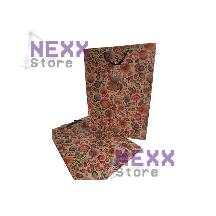

PAPER BAG MEDIUM- GIFT BAG – Something Sweet Batik Coklat BUNDLE Of 2