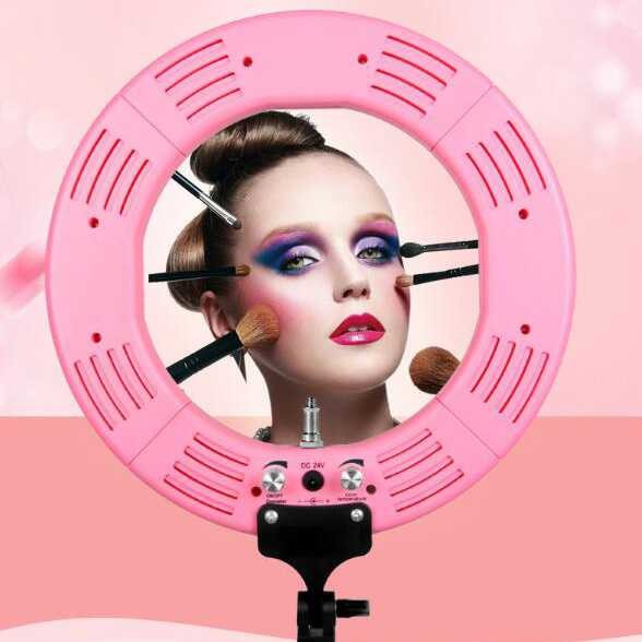 Travor Lampu Halo Ring Light Kamera 336LED 12Inch with Holder - RL-12