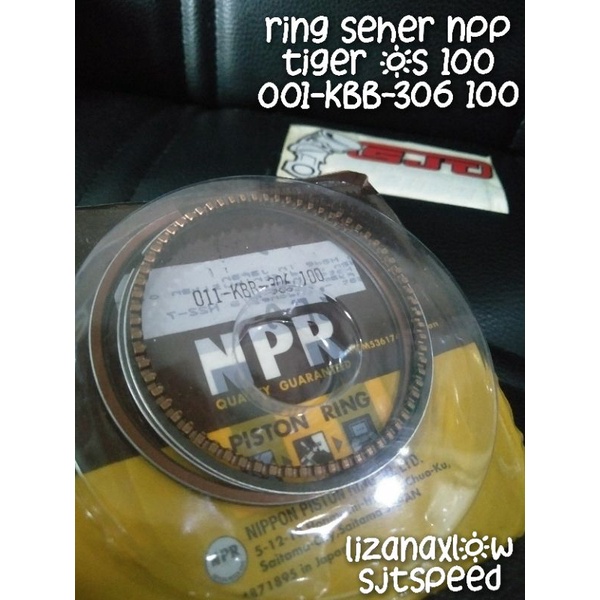 ring seher tiger os 100 npp KBB ring piston npr