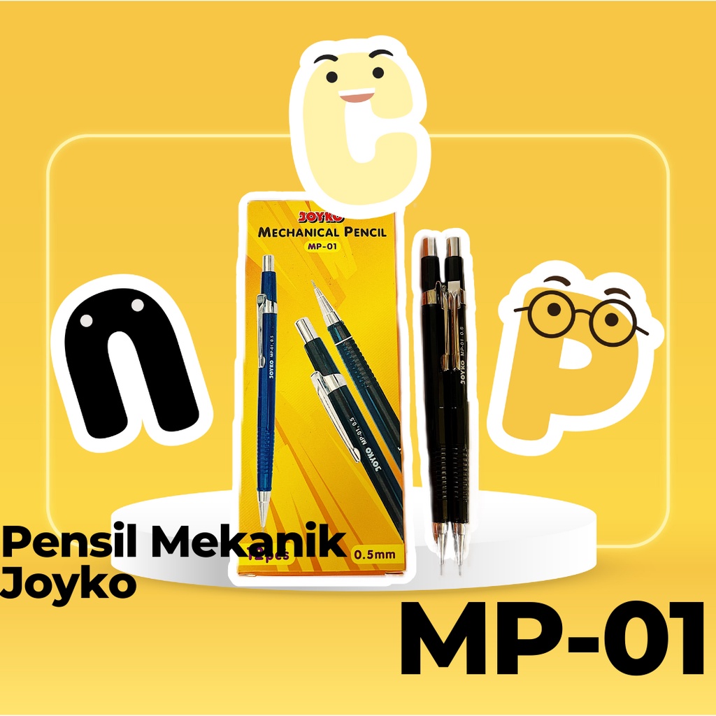 

Pensil Mekanik Joyko MP-01 0.5mm