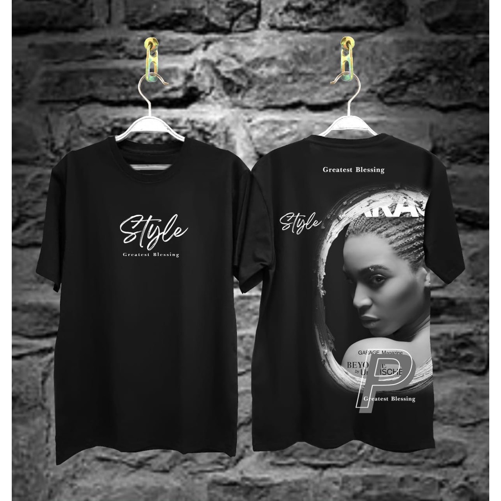 Tshirt Pria Style Hitam Distro Lengan Pendek Motif Sablon Bergambar Keren Baju Kaos Viral Baju kaos anime