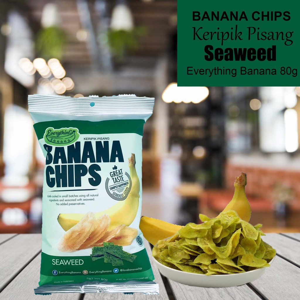 Everything Banana / Keripik Pisang / Banana Chips / 80g