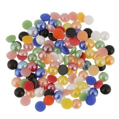 Pearl Beads FlatBack (100pcs)