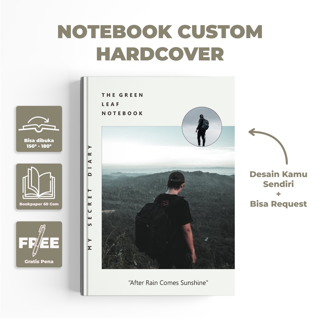 

NOTEBOOK CUSTOM NAMA / NOTEBOOK CUSTOM COWOK / KEREN / ESTETIK