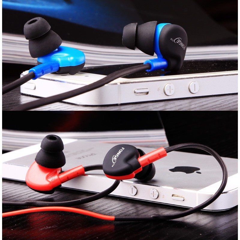 Original FONGE New Sport Earphone Bass Over Ear Design Headset