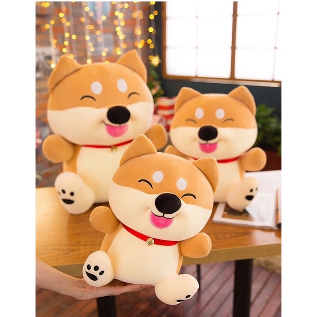 Boneka Shiba Inu anjing serigala import