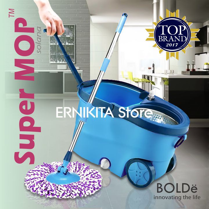 BOLDe SOLANA - Supermop Alat Pel Modern Utilitas Lengkap