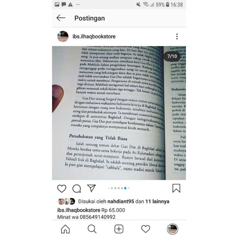 Biografi Gus Dur sejarah