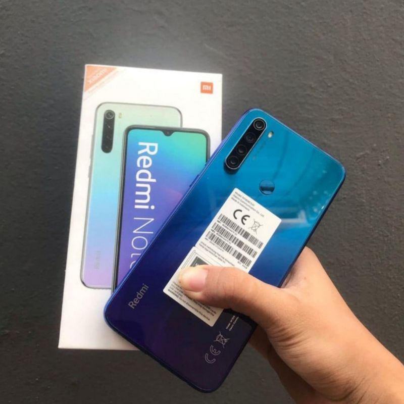 HP Handphone Second Seken Bekas Xiaomi Redmi Note 8 Fullset