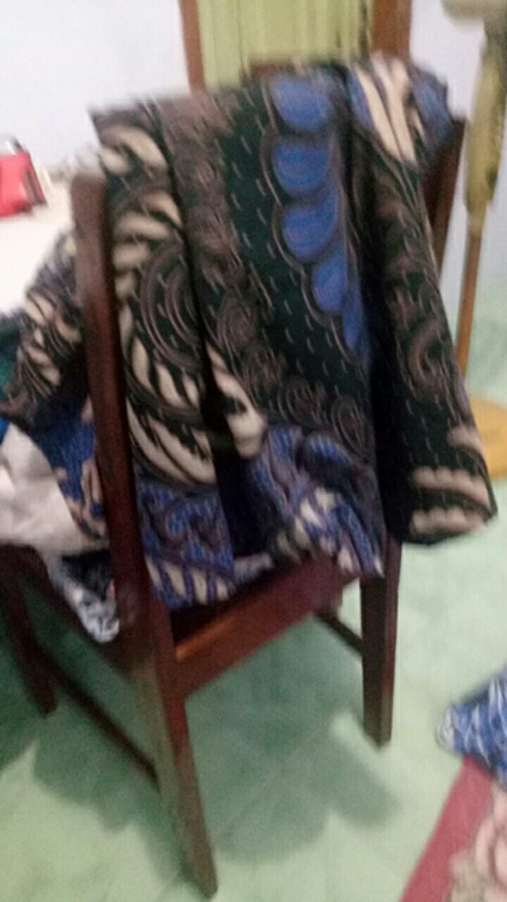 Couple Gamis Keluarga Batik Velvet Gaun Kondangan Modern