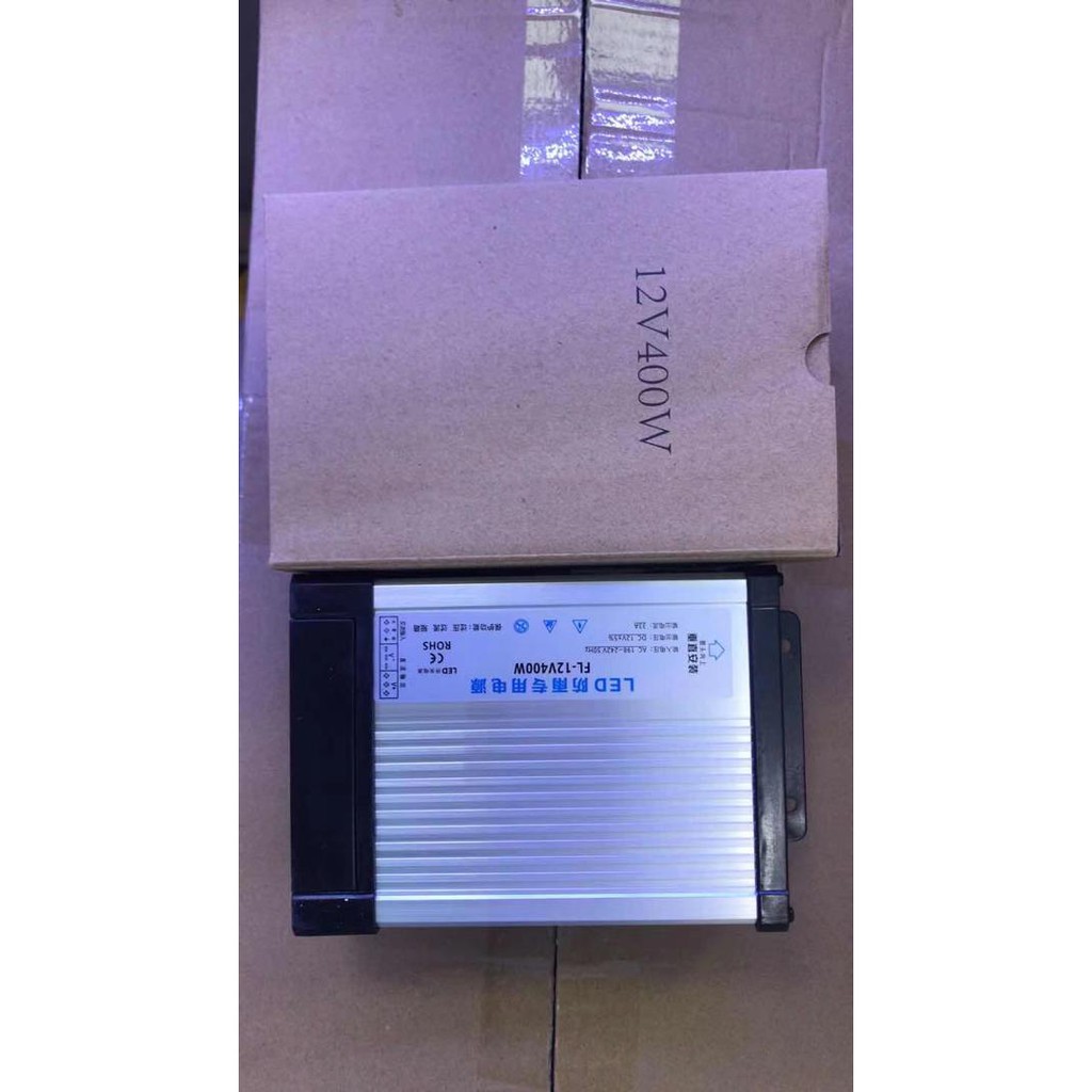 Trafo 12 Volt 400 Watt ( Semi Outdoor )