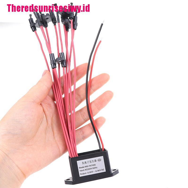 【Theredsunrisesiwy.id】Ozone Generator 220V Air Ionizer Airborne Negative Ion Anion Generator Module
