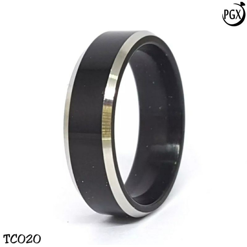 cincin titanium super anti karat dan anti luntur mewah dan elegan