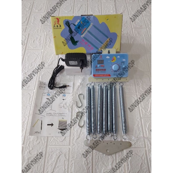 Paket Ayunan Otomatis Portable Chrome Mesin Listrik GT Baby/WJ Baby