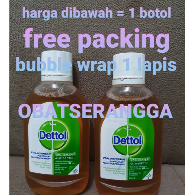 Dettol cair 95 ml antiseptik Detol antiseptik cair anti bateri virus