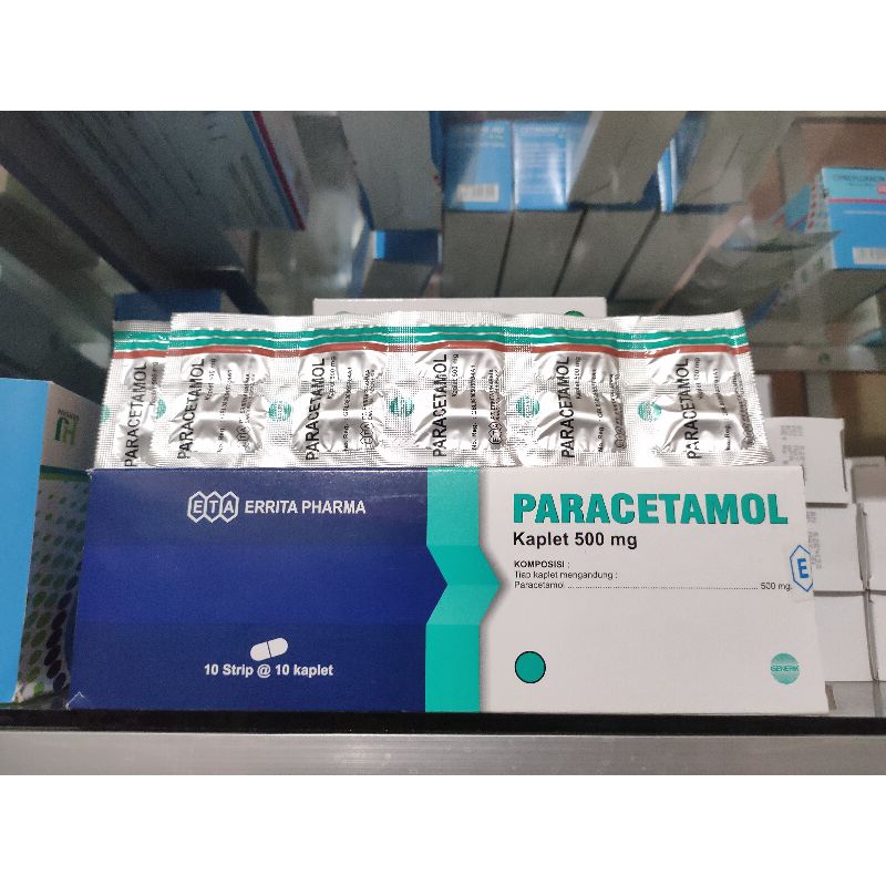 PARACETAMOL ERRITA @1STRIP @10KAPLET