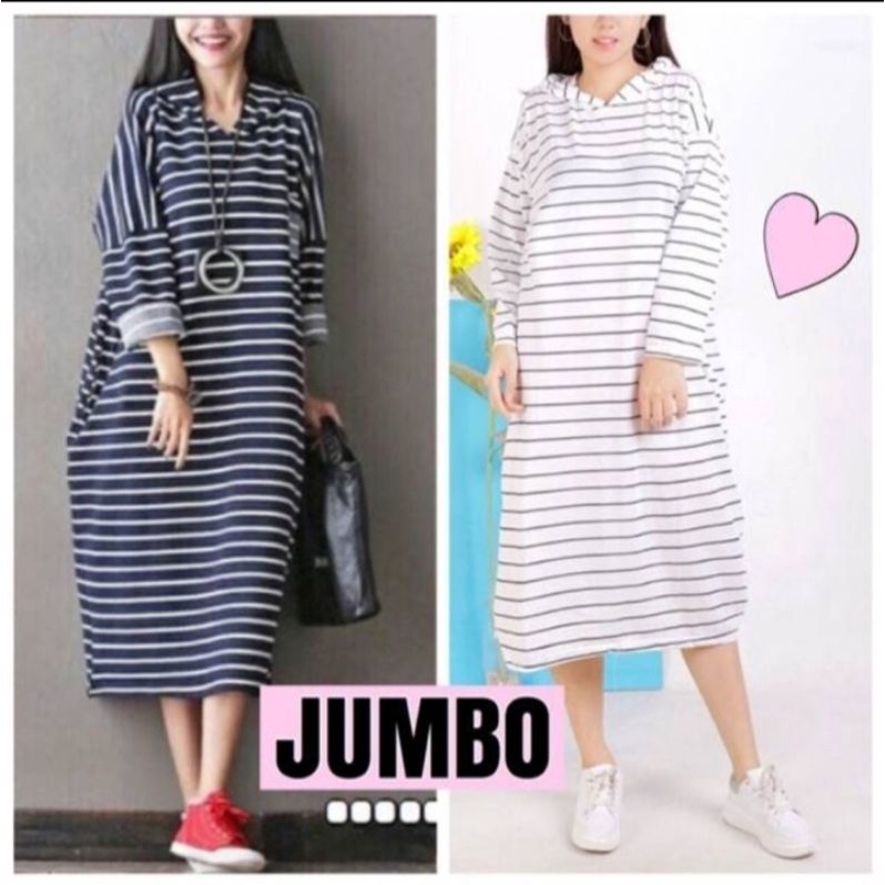 Dress Wanita Godiva Hodie salur jumbo