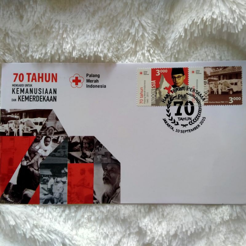 

SHP - Sampul Hari Pertama 70 tahun Palang Merah Indonesia