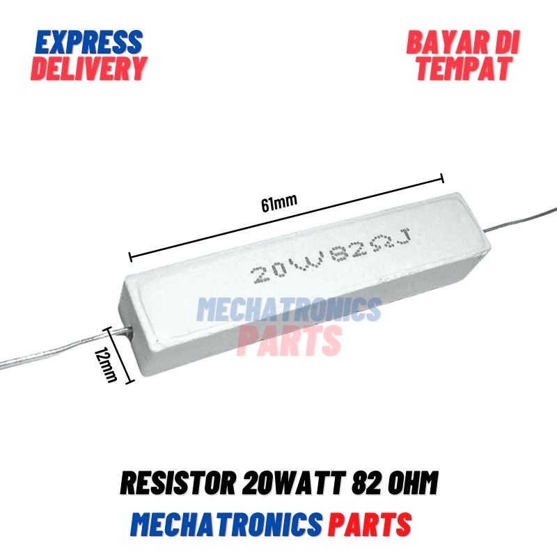 [PAS-9369] RESISTOR 20WATT 82OHM