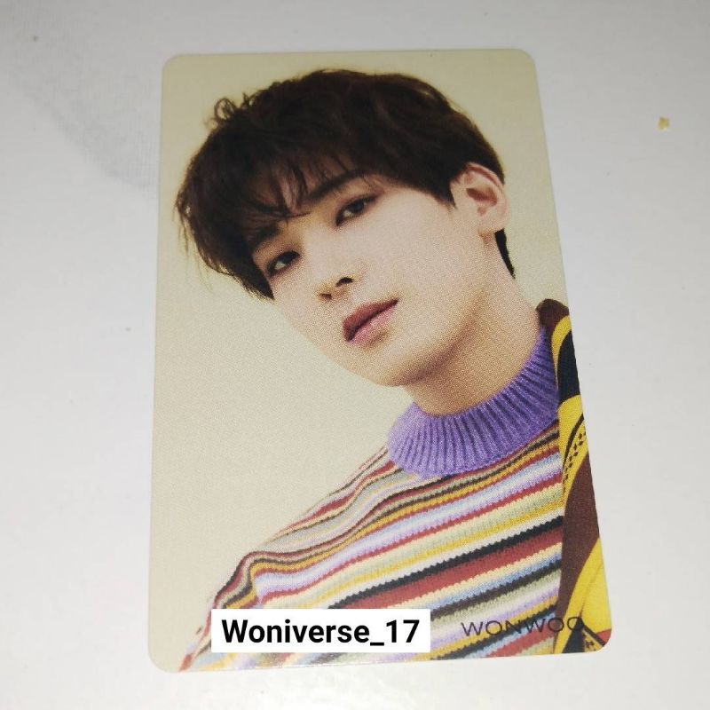 Photocard Seventeen Jeon Wonwoo HMV Hitorijanai Not Alone