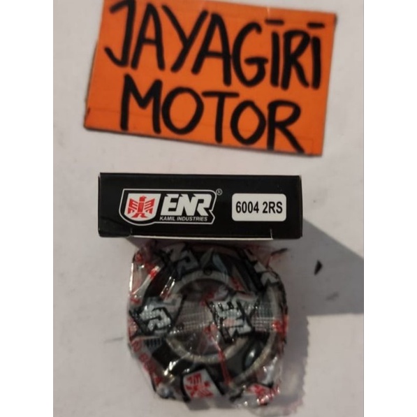 Laher Bearing 6004 2RS ENR Lahar Bering Bantalan Premium Roda Bola Motor Klaher Klahar Laker Ori Asl