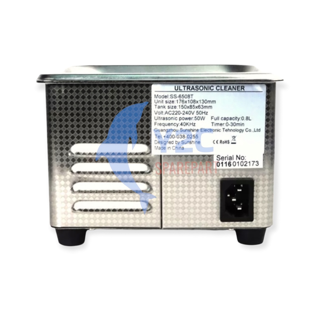 ULTRASONIC CLEANER SUNSHINE SS-6508T / MESIN PEMBERSIH PCB / ALAT SERVIS SERVICE HP LENGKAP TERLENGKAP TERMURAH