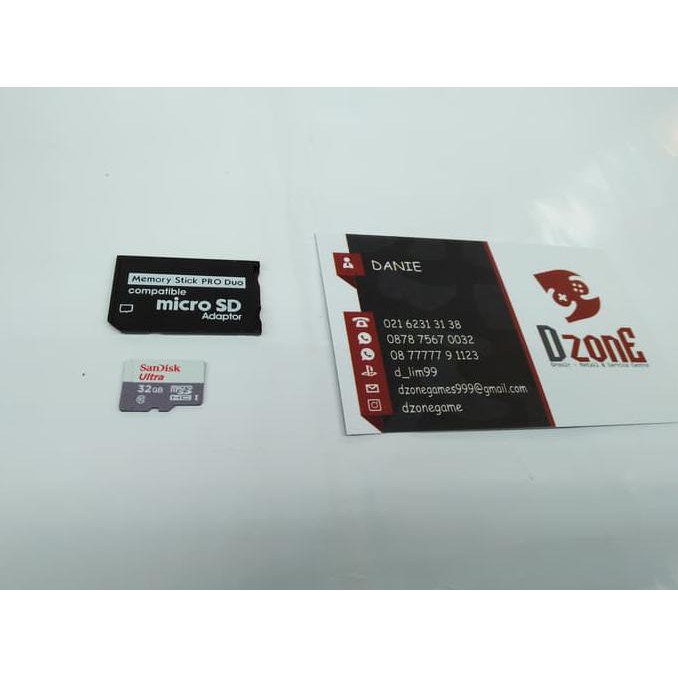 MEMORY PSP 32GB FULL GAME | Game | Aksesoris Game | Distributor