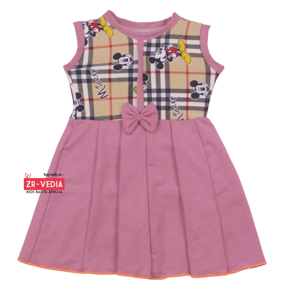 Dress Lala uk. 3-4 th / Baju Anak Perempuan Anak Balita Murah Gaun Pesta Anak Dres Anak Lucu