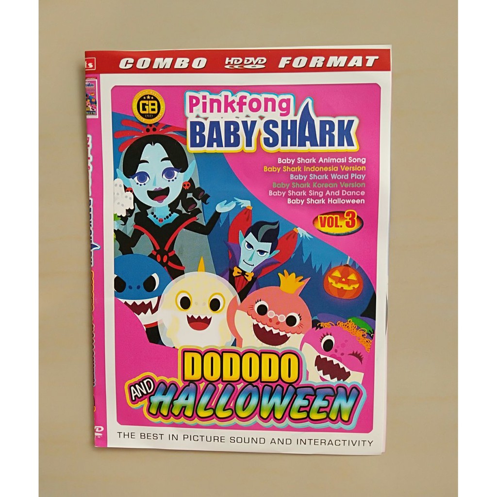 Dvd Lagu Anak-Baby Shark-Dvd Lagu Anak Terlaris