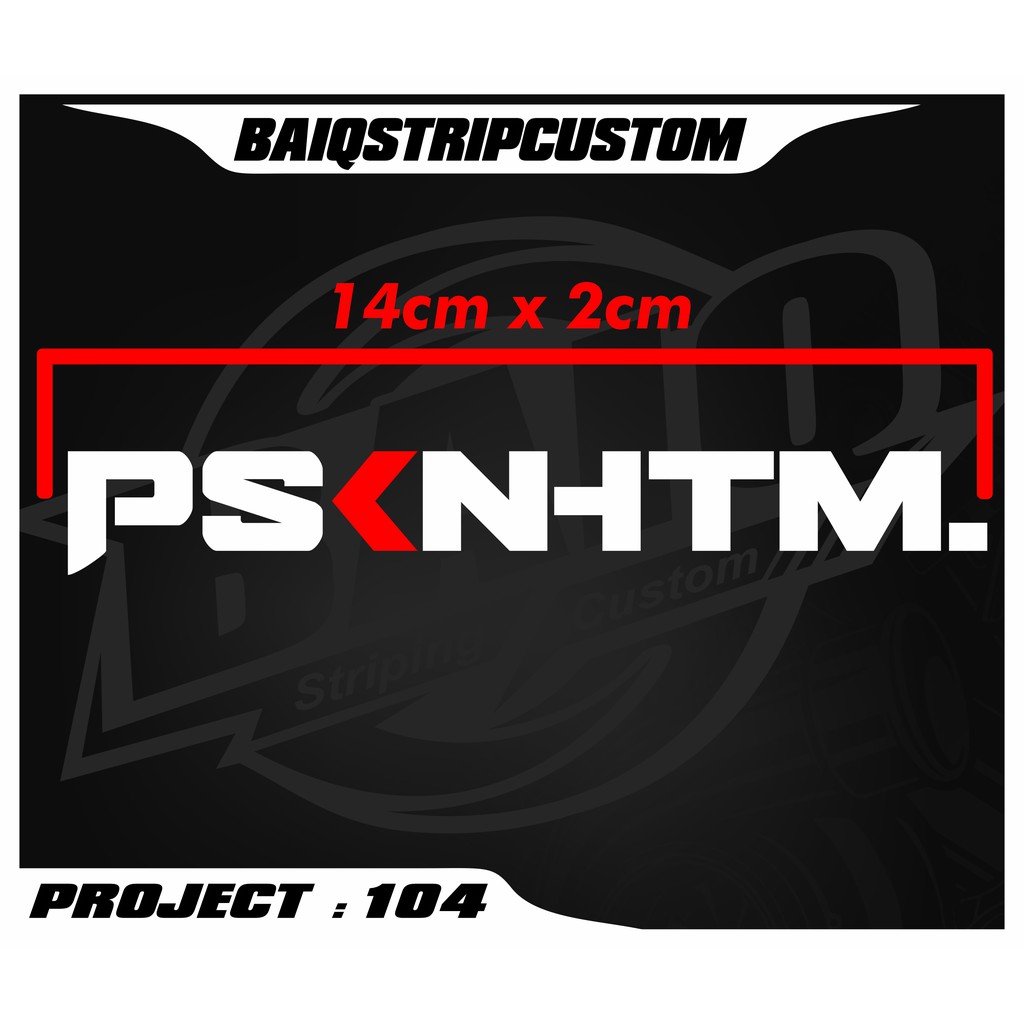 

sticker psknhtm- pasukan hitam