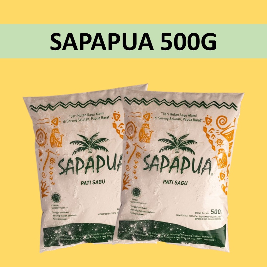 

Sapapua 500g/ Tepung Sagu Organik