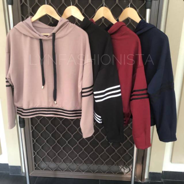 SWEATER LENGAN PANJANG/SWEATER HOODIE MURAH/BAJU ATASAN WANITA/JK1030