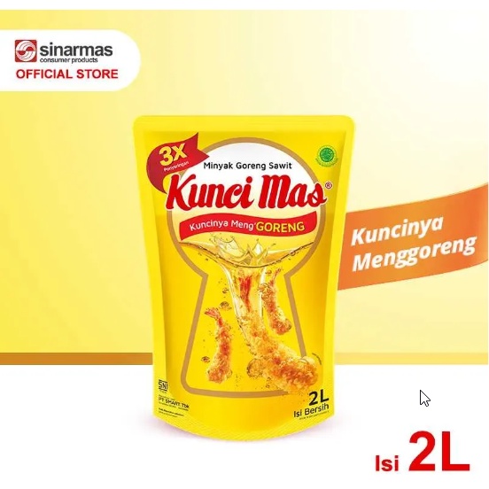 

Minyak Goreng Kunci Mas 2 Liter