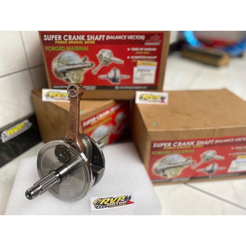 Kruk As Brt Tiger Askruk BRT Tiger Bandol Tiger Brt assy Langkah 68mm Kompetisi Full Balance Bandul 