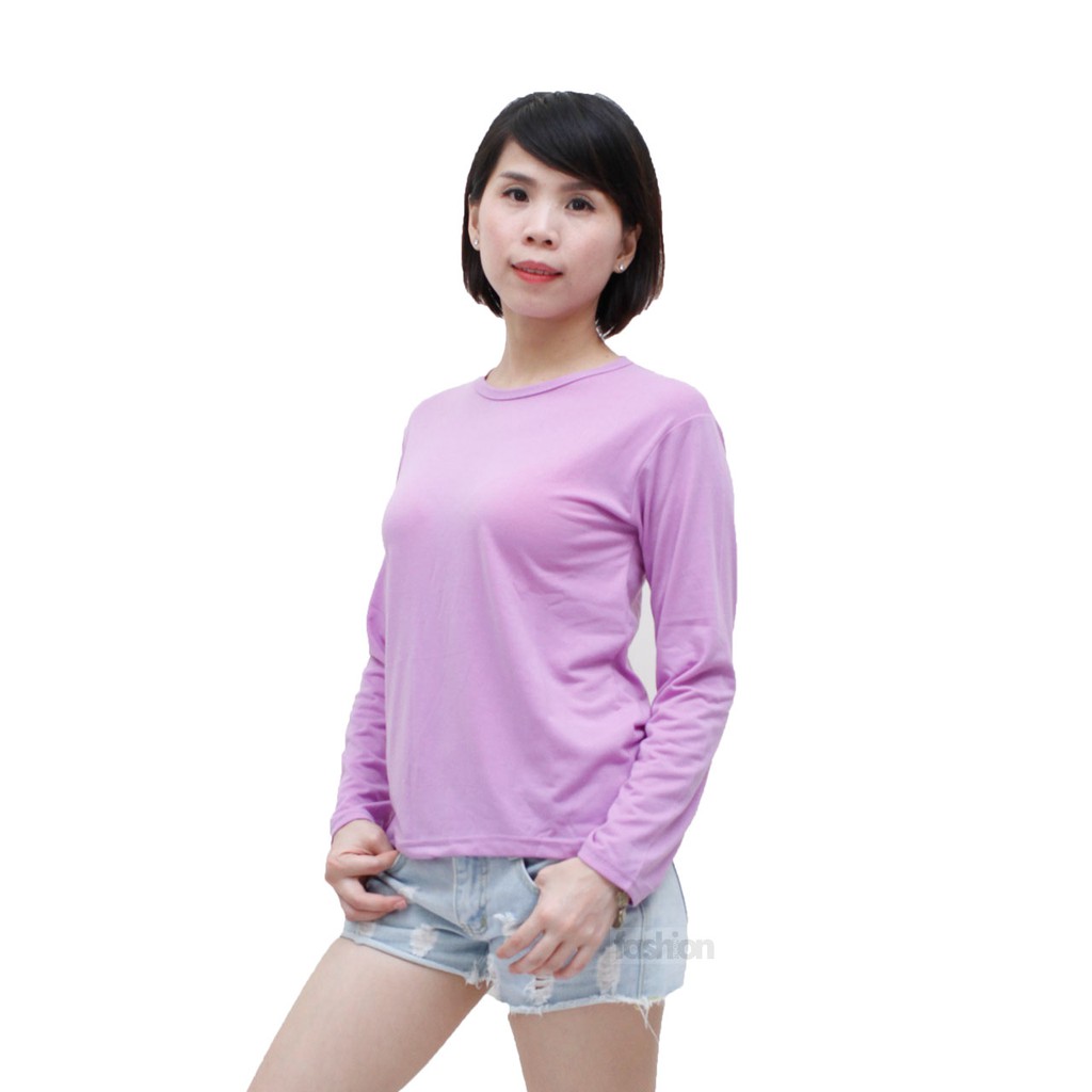 manset Kaos Wanita Lengan Panjang | T-Shirt Wanita | Kaos Wanita Cotton