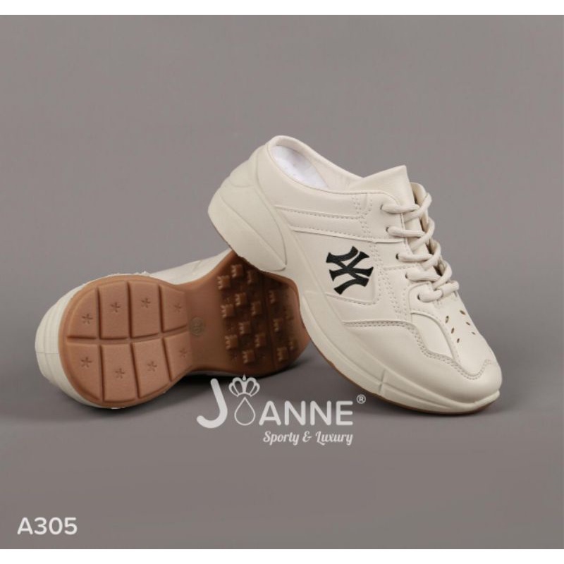 RESTOCK!! [ORIGINAL] JOANNE Casual Slop Sneakers Shoes Sepatu Wanita #A305