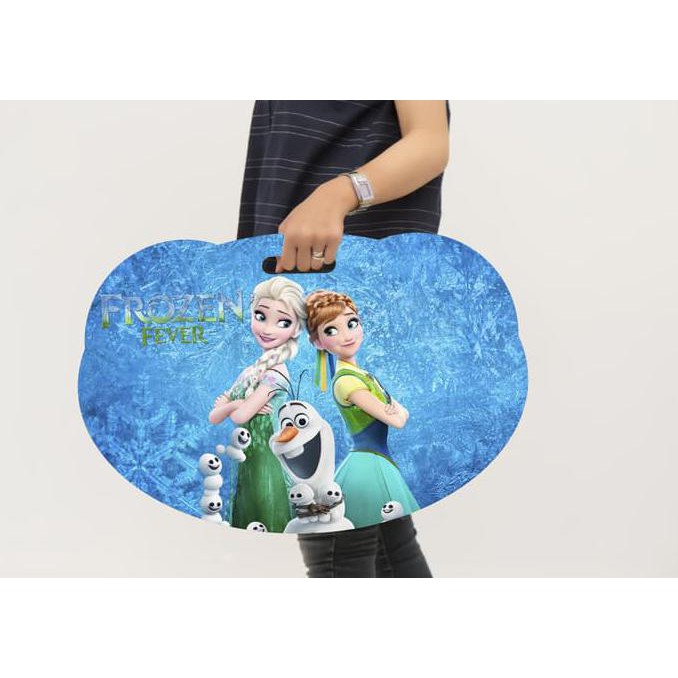 Meja Belajar Lipat Anak Dari Kayu - Frozen - Frozen Fever Bliboss