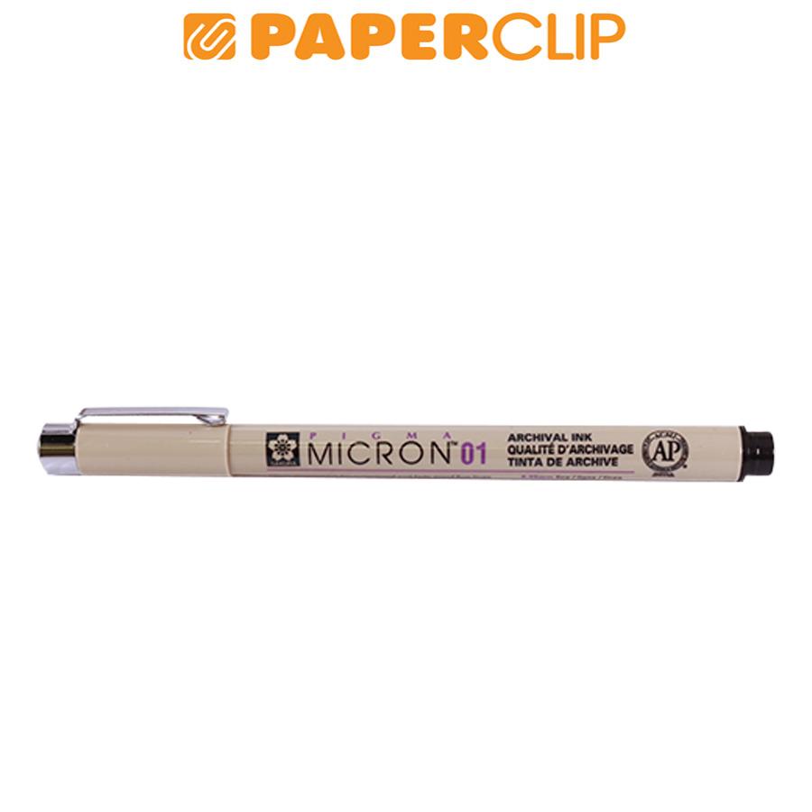 

BALLPOINT SAKURA PIGMA MICRON 01 BLACK